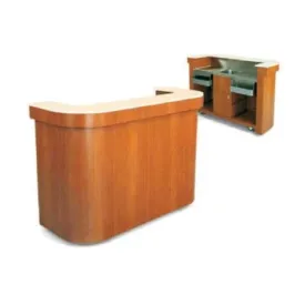 Forbes Industries 4876-8 96" Mobile Bar Stainless Steel Sinks Cabinet With Rounded Corners on Front