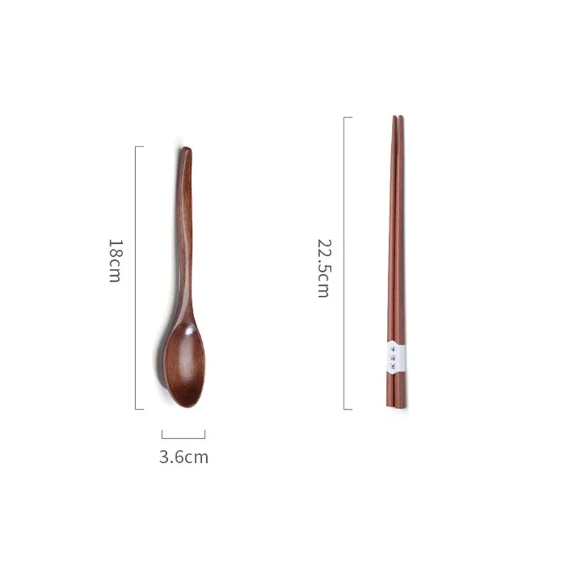 Funki Buys | Cutlery Sets | Portable 2-3-Pcs Wooden Cutlery Set | Eco
