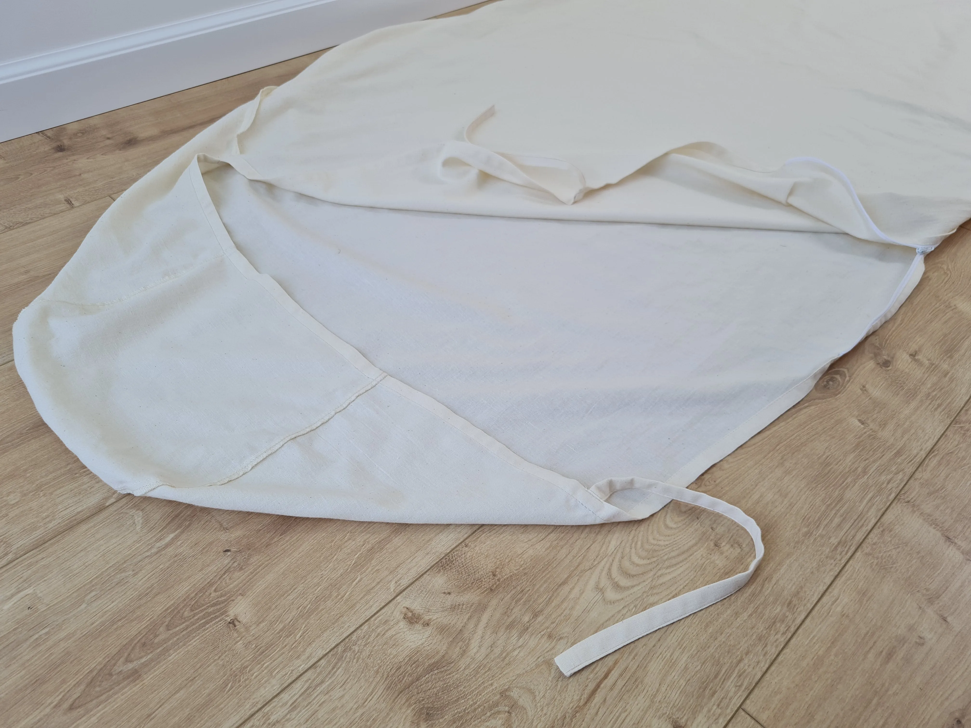 HEMP Sleeping Bag Liner hooded with Zipper for Camping Hiking Hostel Travel organic non-dyed hemp fabric custom made