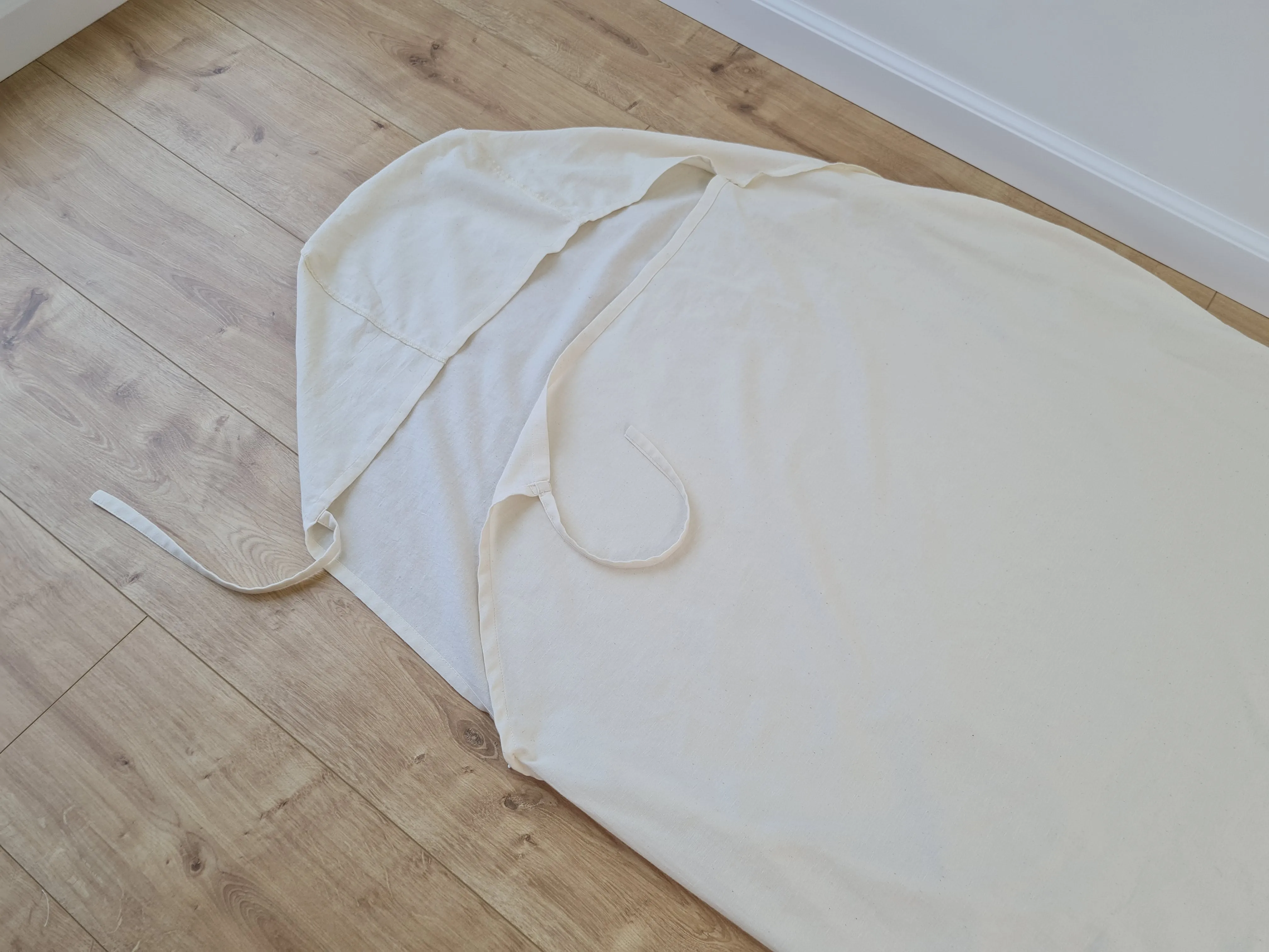 HEMP Sleeping Bag Liner hooded with Zipper for Camping Hiking Hostel Travel organic non-dyed hemp fabric custom made