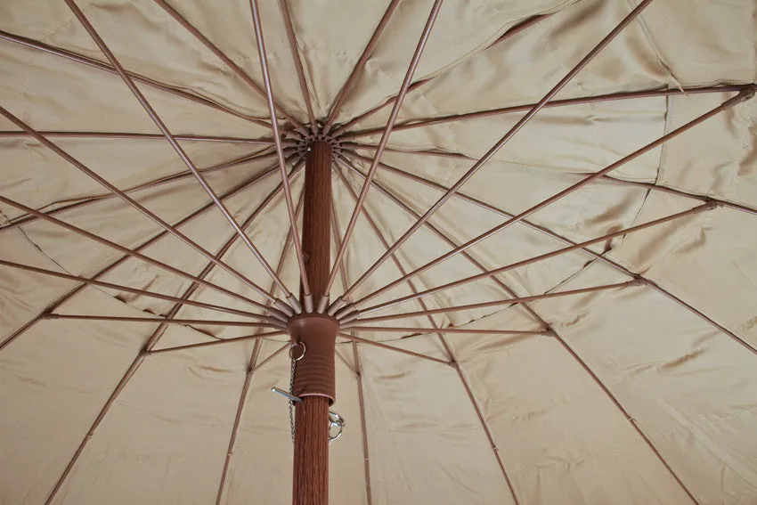 Hula 240cm MARKET Umbrella - Raffia Thatch