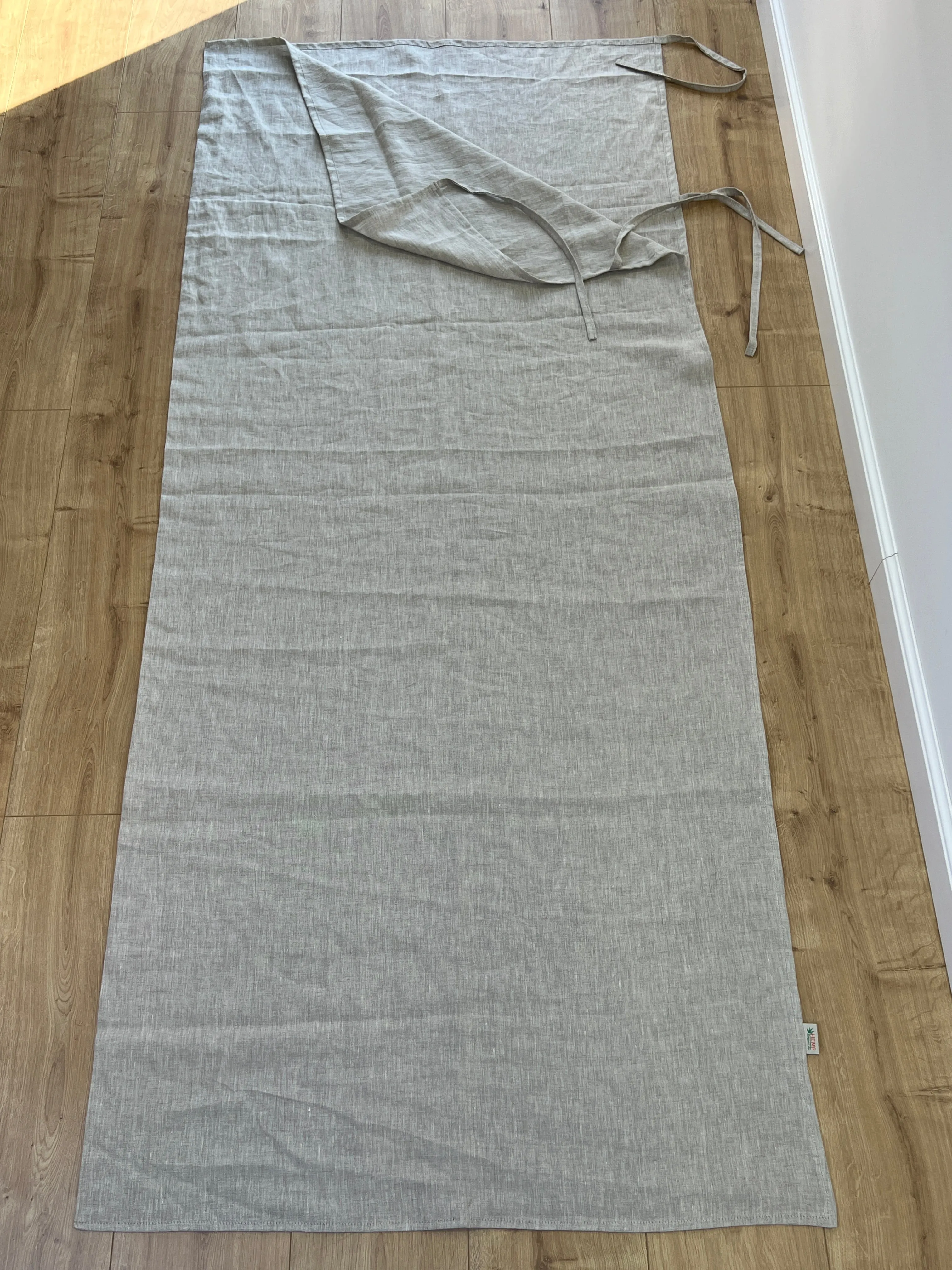 Linen Single Sleeping Bag Liner for Camping Hiking Hostel Travel non-dyed linen fabric custom made