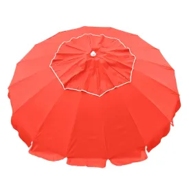 Maxibrella 240cm Beach Umbrella - Fluro Orange