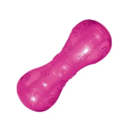 Medium Kong Squeezz Crackle Dumbbel Dog Toy