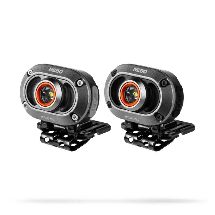 Nebo Mycro 250 Lumen Headlamp Twin Pack