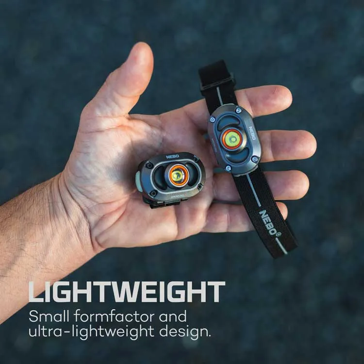 Nebo Mycro 250 Lumen Headlamp Twin Pack