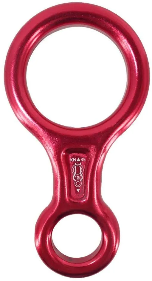 NewDoar 8 Descender Downhill Equipment Rigging Plate 40kN Rescue