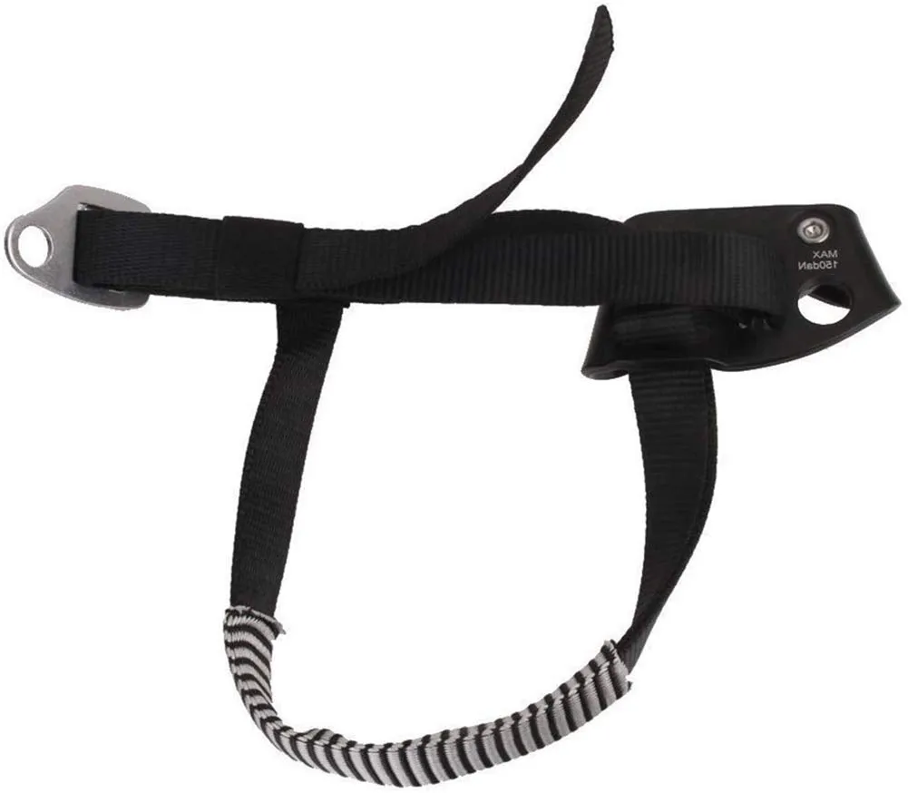 NewDoar Right Foot Ascender Riser Rock Climbing CE Certified(Right Black)