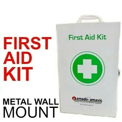 OFFICE STANDARD METAL FIRST AID KIT