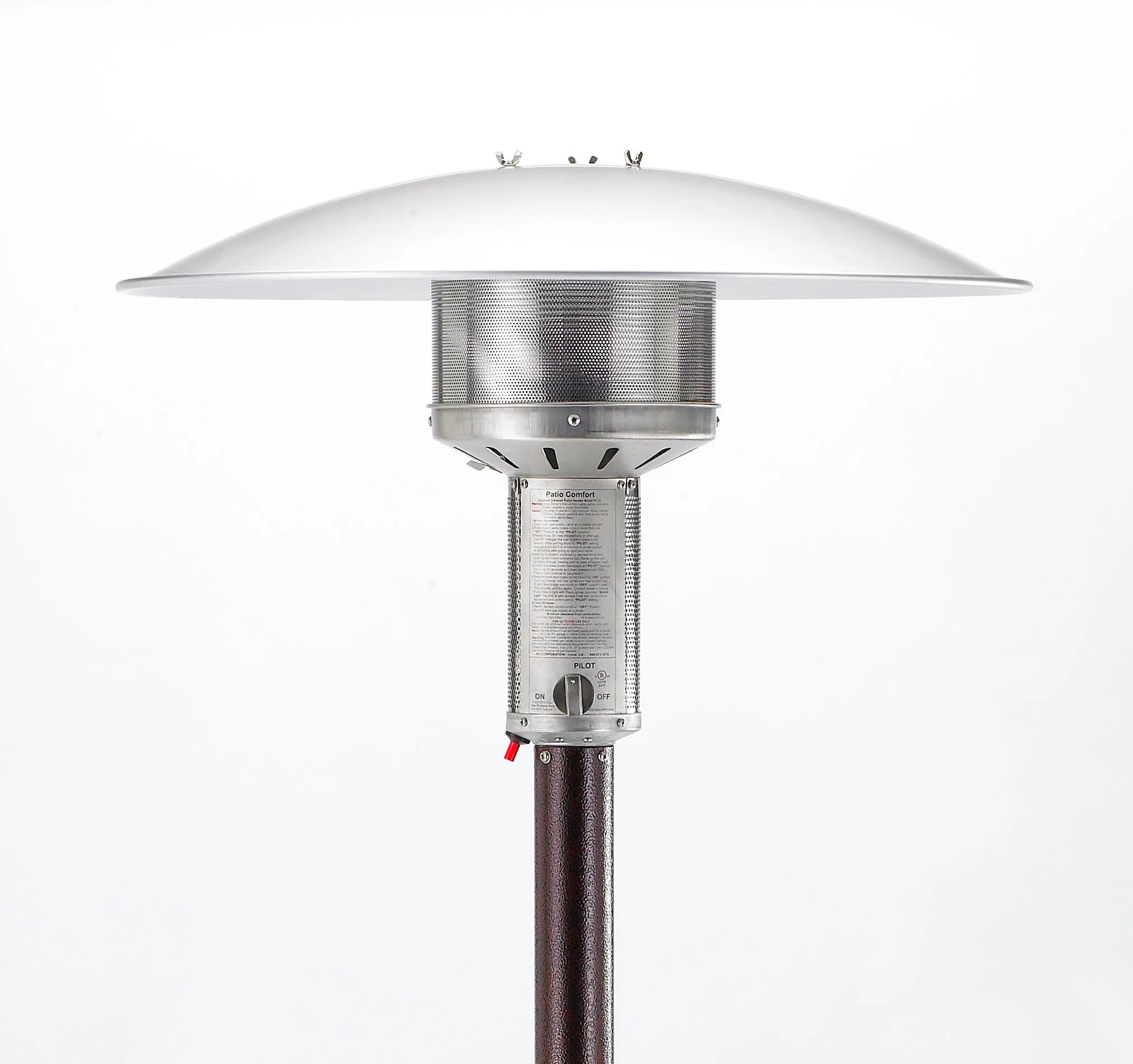 Patio Comfort NPC05 AB Bronze Portable Natural Gas Patio Heater