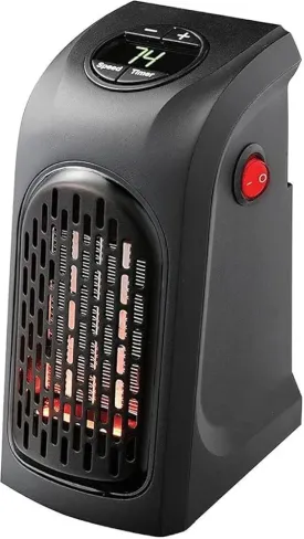 Portable 400W Plug-In Room Heater