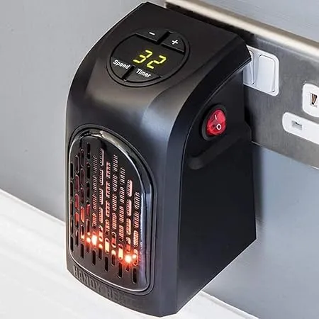 Portable 400W Plug-In Room Heater