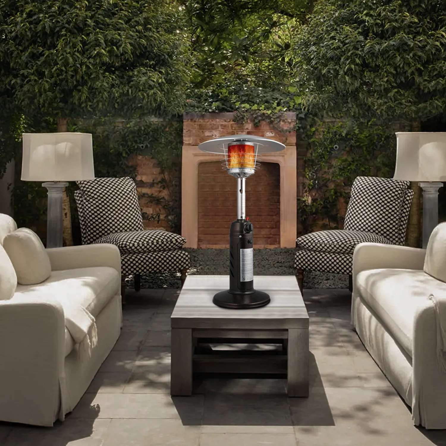 Portable Patio Heater - Gold