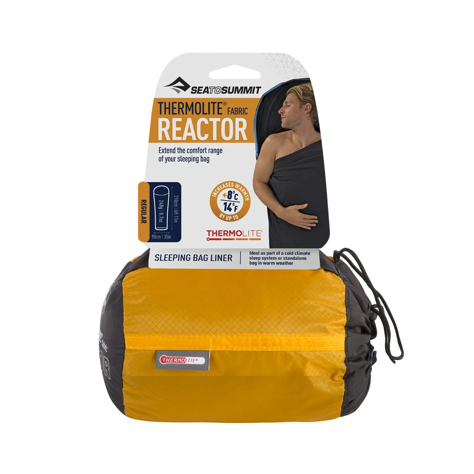 Sea to Summit Thermolite Reactor Sleeping Bag Liner - Adds up 8°C