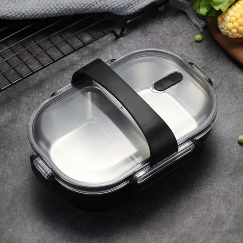 Stainless Steel Children's Lunch Box - Waterproof and Portable