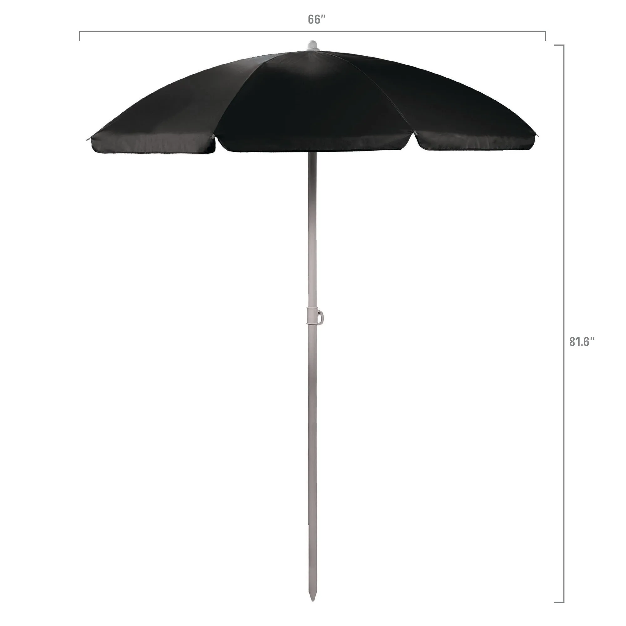 Texas Longhorns - 5.5 Ft. Portable Beach Umbrella