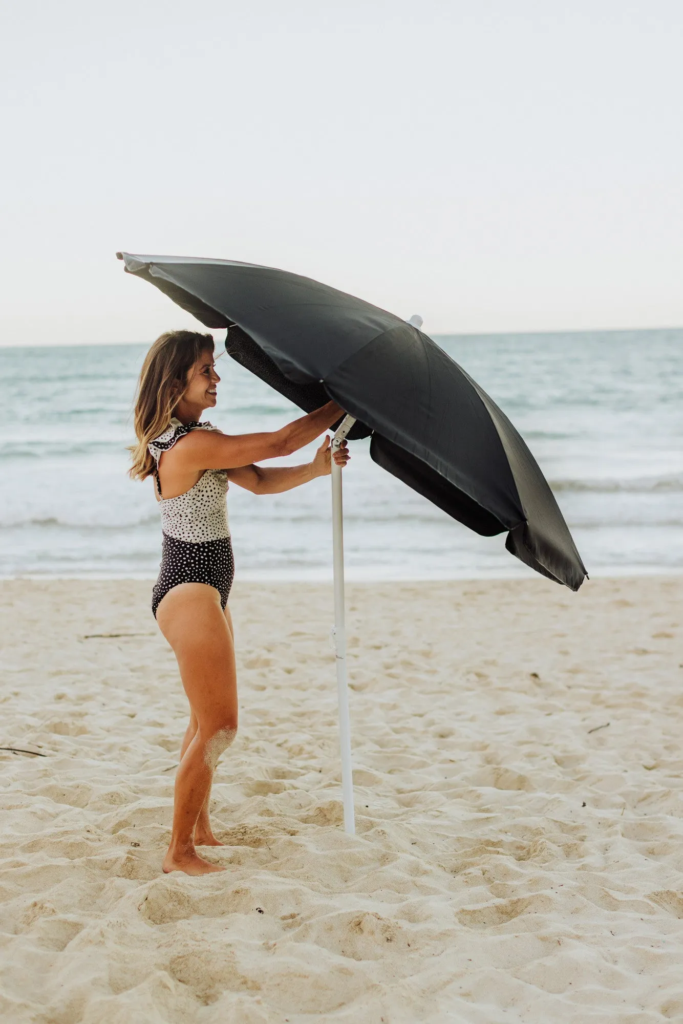 Texas Longhorns - 5.5 Ft. Portable Beach Umbrella