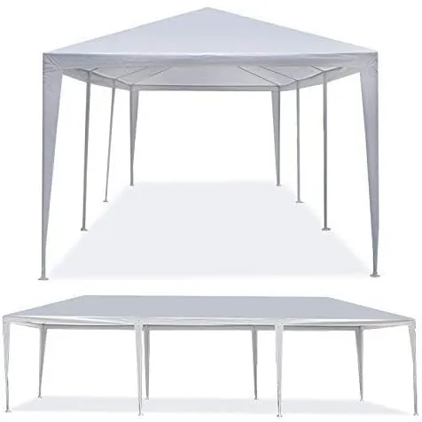ZENY™10 X 30 Outdoor Wedding Party Tent Camping Shelter Gazebo Canopy with Removable Sidewalls Easy Set Gazebo BBQ Pavilion Canopy